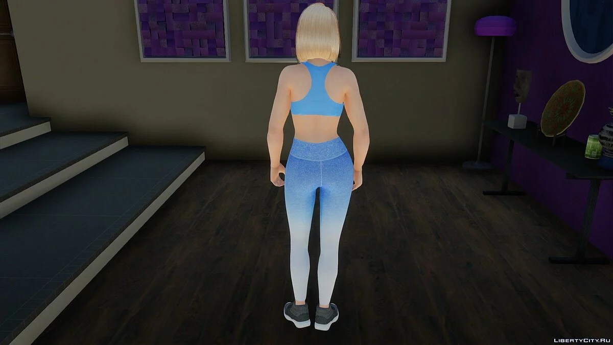 Хелена Дуглас в спортивной одежде / GTA San Andreas