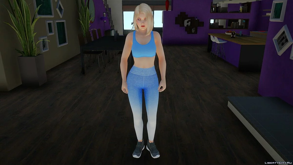 Хелена Дуглас в спортивной одежде / GTA San Andreas