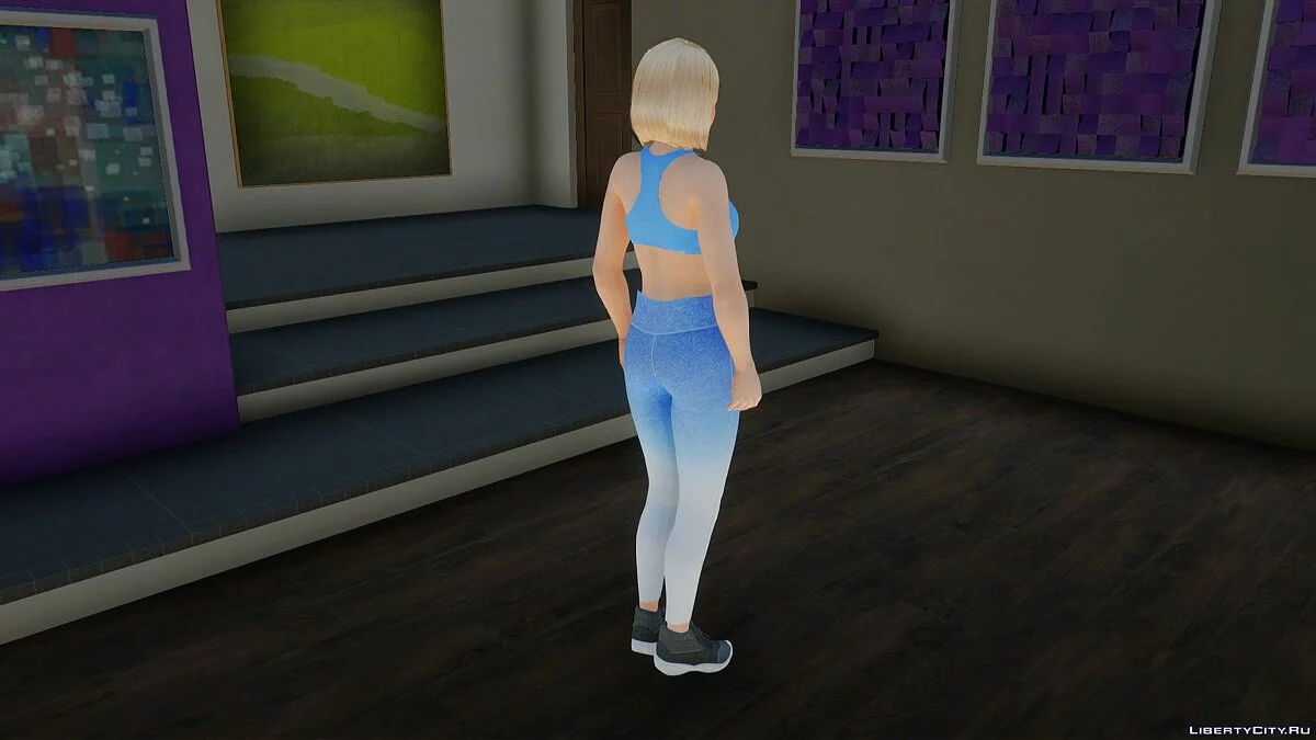 Хелена Дуглас в спортивной одежде / GTA San Andreas