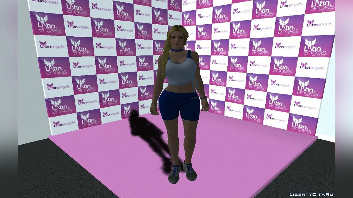 Хелена Дуглас в тренировочной одежде / GTA San Andreas