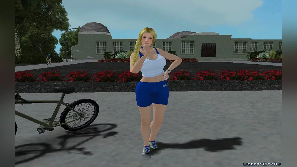 Хелена Дуглас в тренировочной одежде / GTA San Andreas