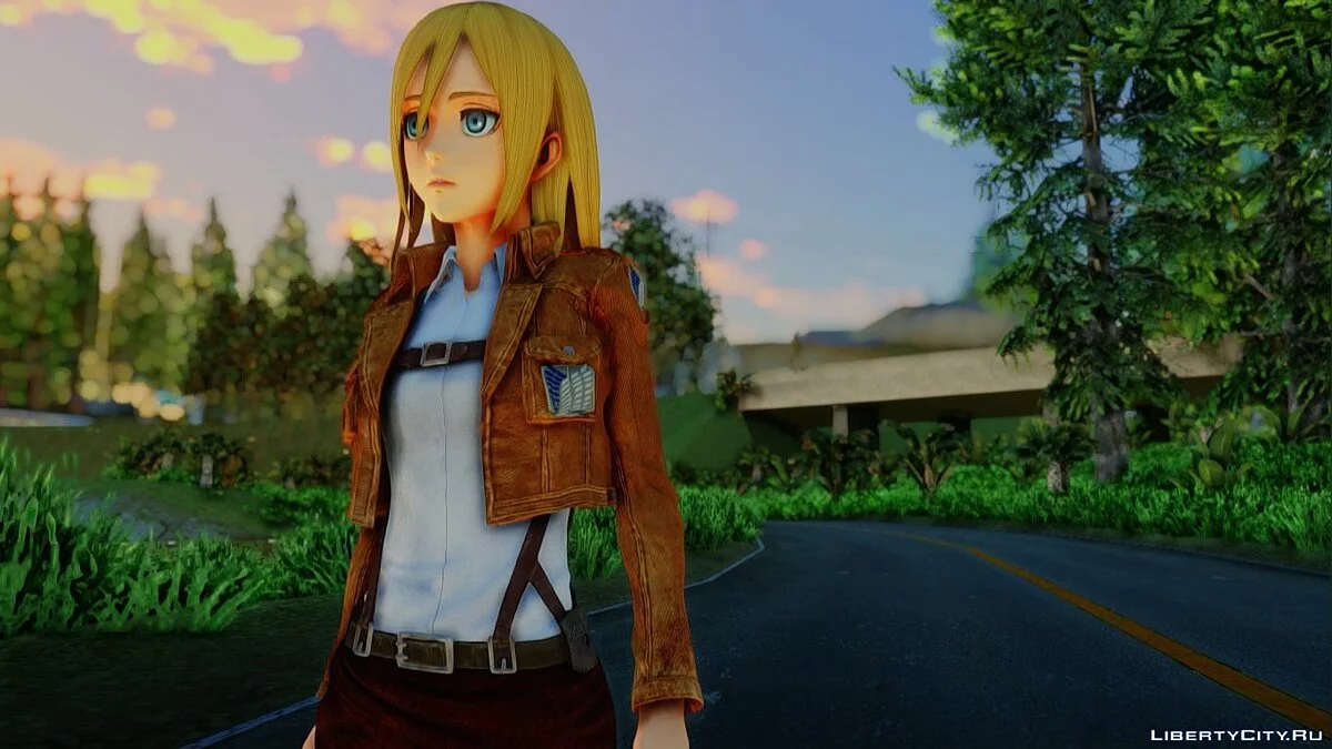 Хистория Рейсс из Shingeki No Kyojin / GTA San Andreas
