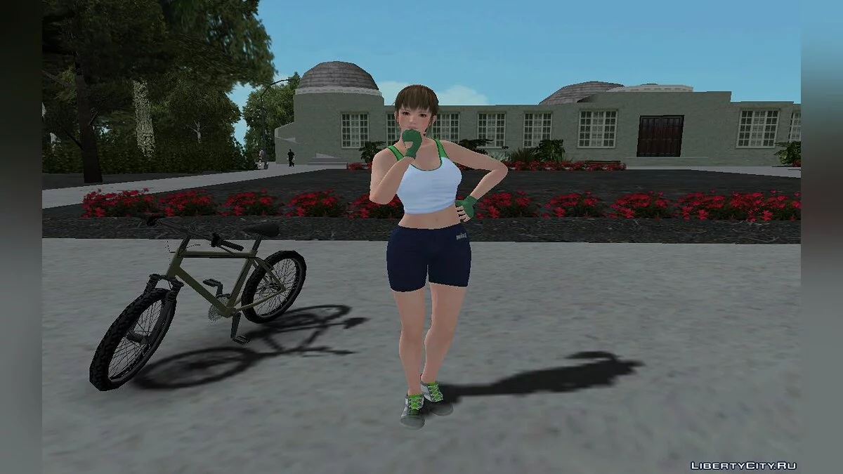 Хитоми в тренировочном наряде / GTA San Andreas