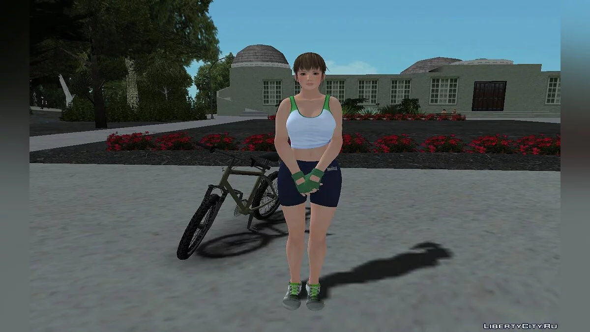 Хитоми в тренировочном наряде / GTA San Andreas