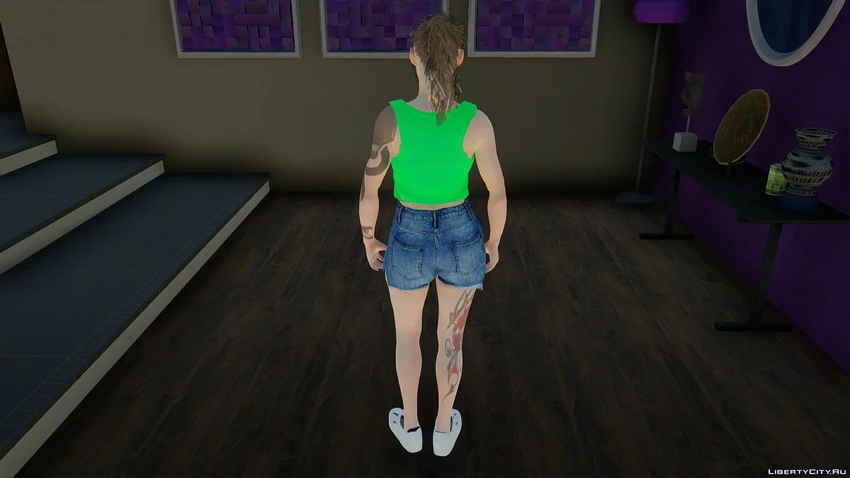 Клэр Рэдфилд в повседневной одежде / GTA San Andreas