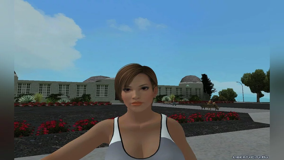 Лиза Хэмилтон в тренировочной одежде  / GTA San Andreas