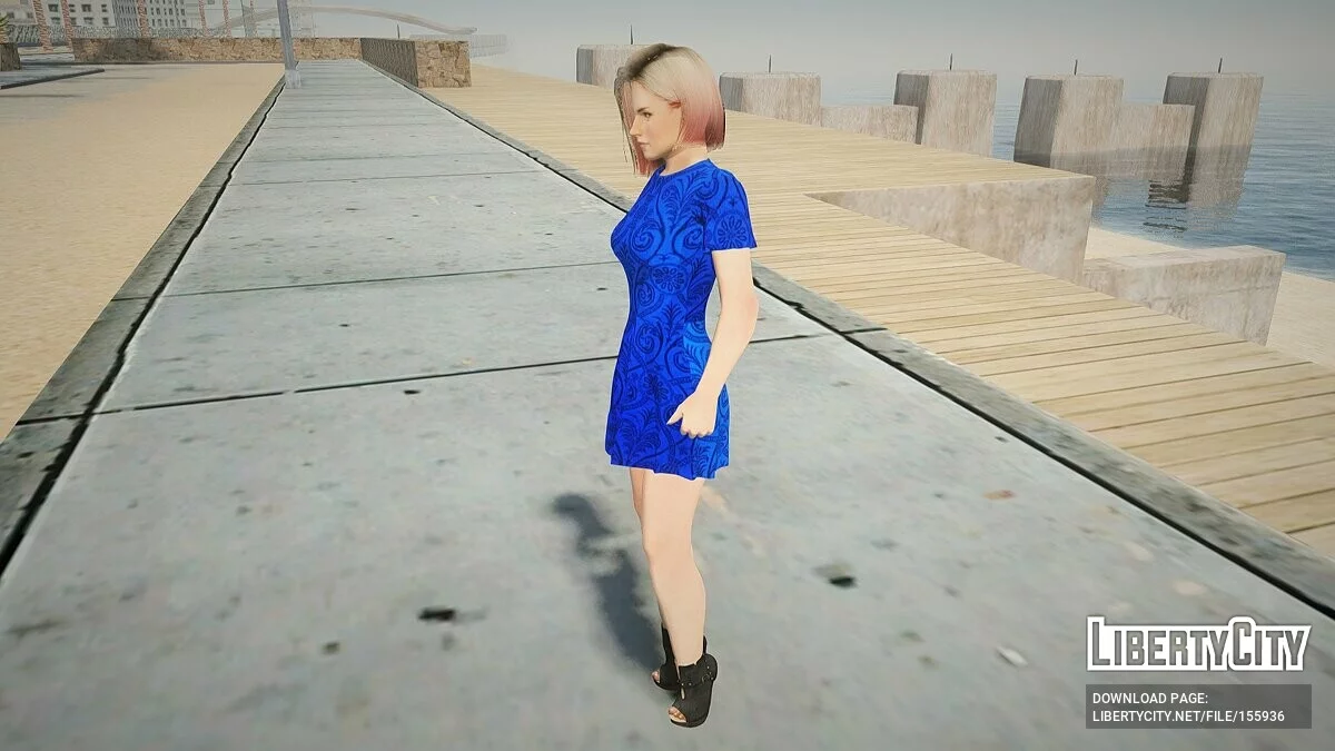 Мила в повседневной одежде v10 / GTA San Andreas