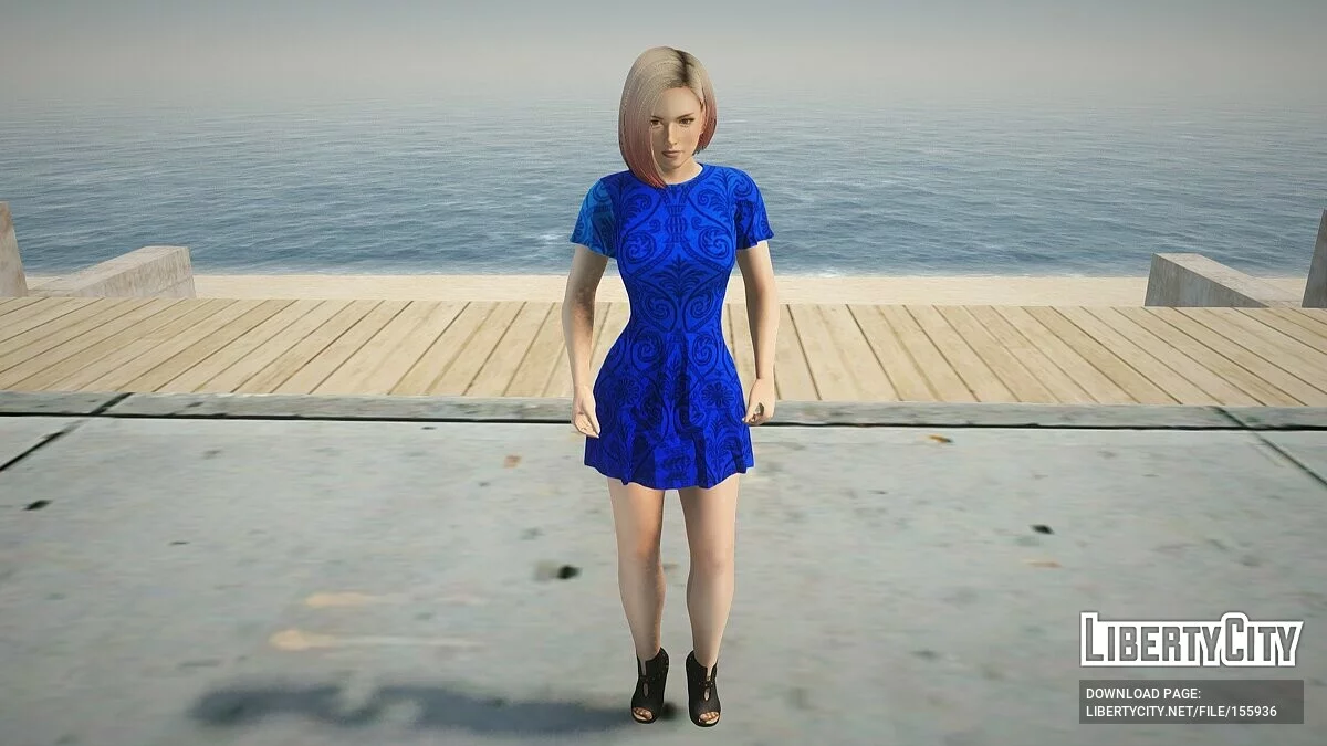 Мила в повседневной одежде v10 / GTA San Andreas