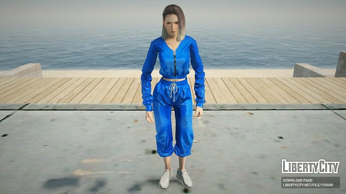 Мила в повседневной одежде v11 / GTA San Andreas