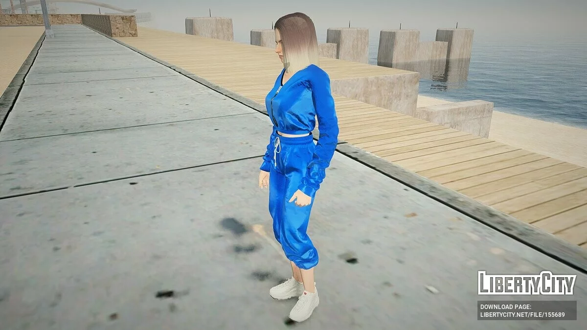 Мила в повседневной одежде v11 / GTA San Andreas
