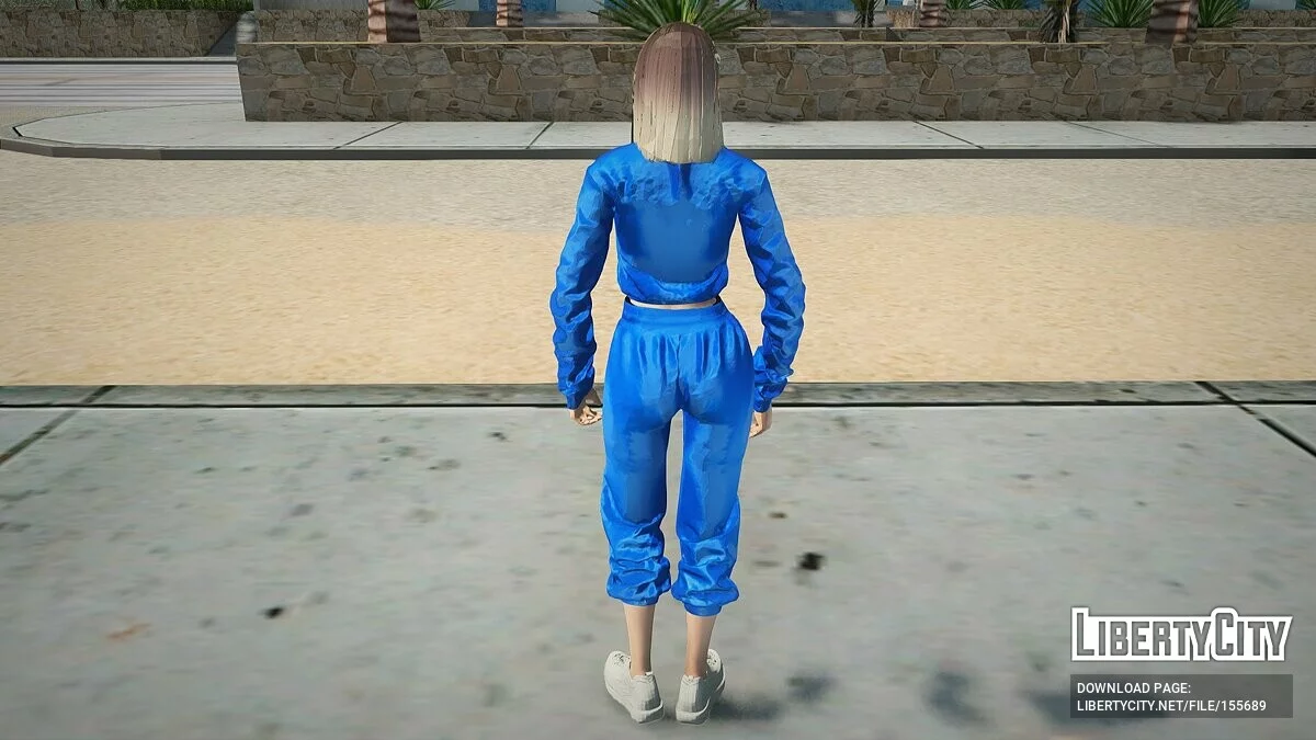 Мила в повседневной одежде v11 / GTA San Andreas