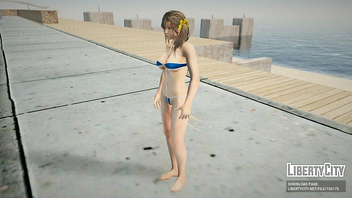 Мисаки в бикини из Dead Or Alive Xtreme Venus Vacation / GTA San Andreas