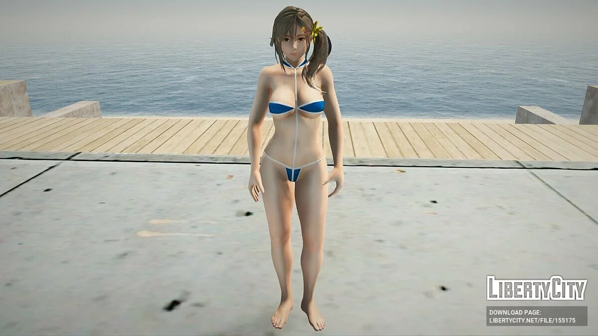 Мисаки в бикини из Dead Or Alive Xtreme Venus Vacation / GTA San Andreas