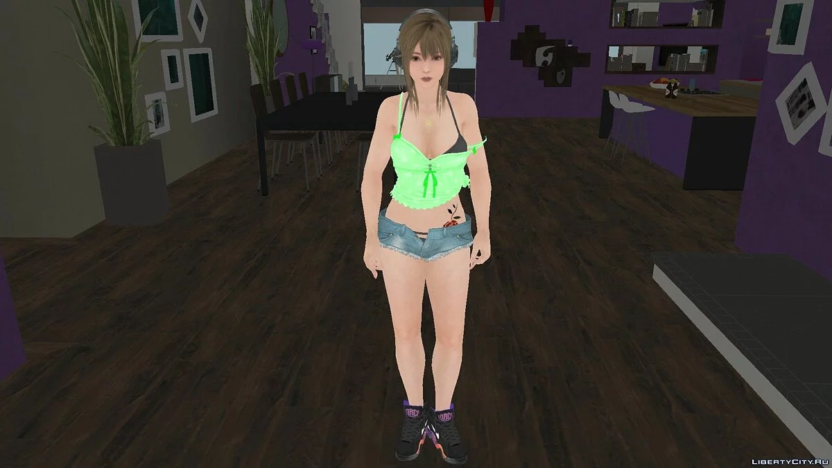 Мисаки в повседневной одежде v9 / GTA San Andreas