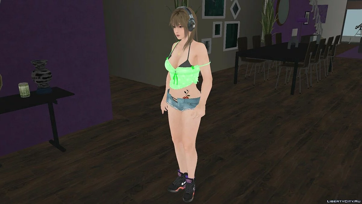 Мисаки в повседневной одежде v9 / GTA San Andreas