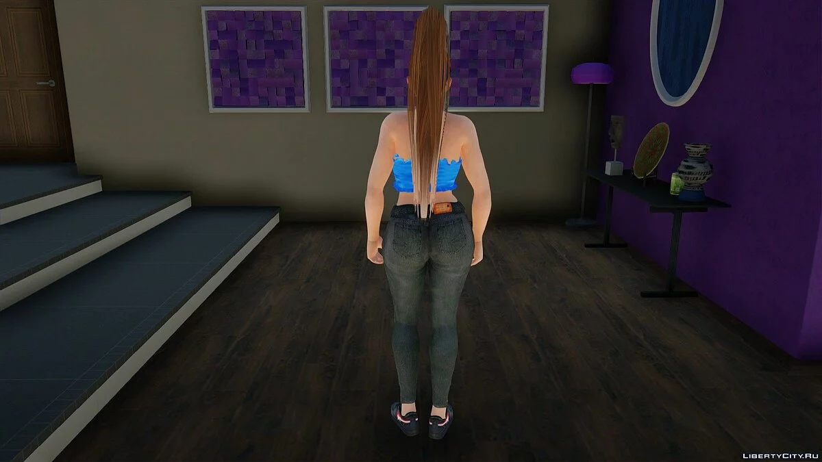 Мэй Ширануи в повседневной одежде v12 / GTA San Andreas
