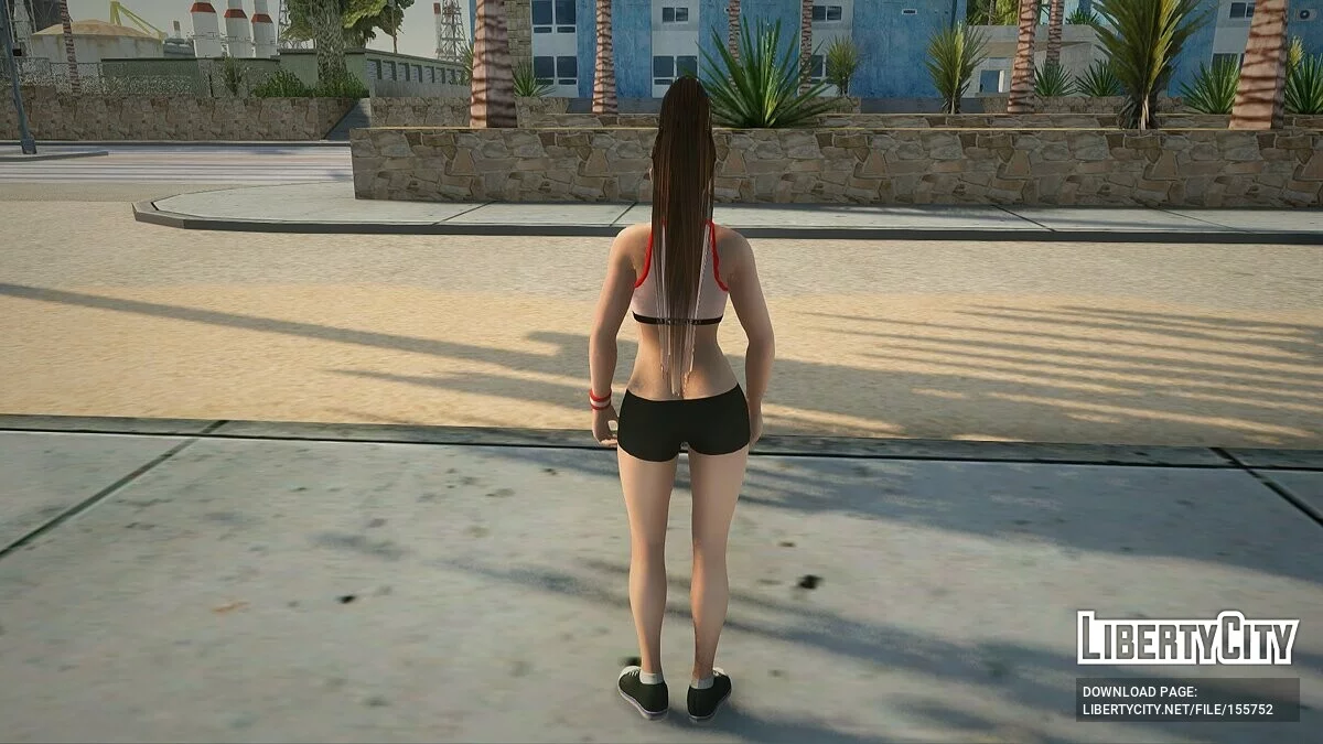 Мэй Ширануи в спортивном костюме / GTA San Andreas