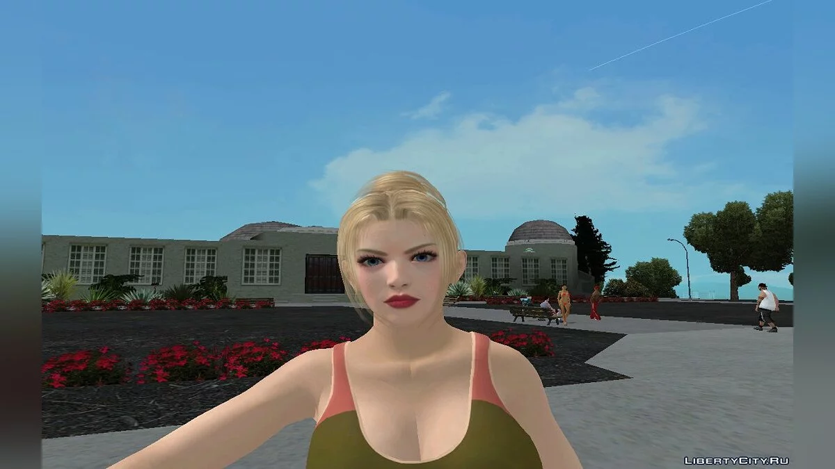 Рэйчел в тренировочном наряде / GTA San Andreas