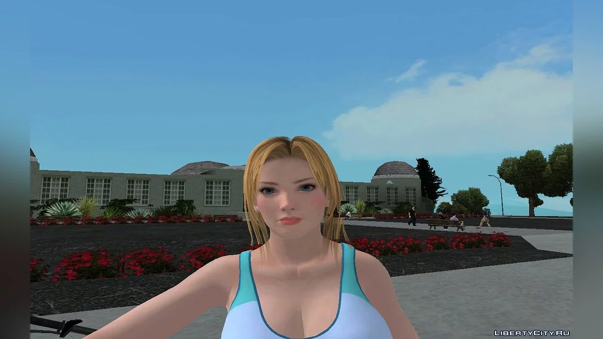 Тина Армстронг в тренировочном наряде / GTA San Andreas