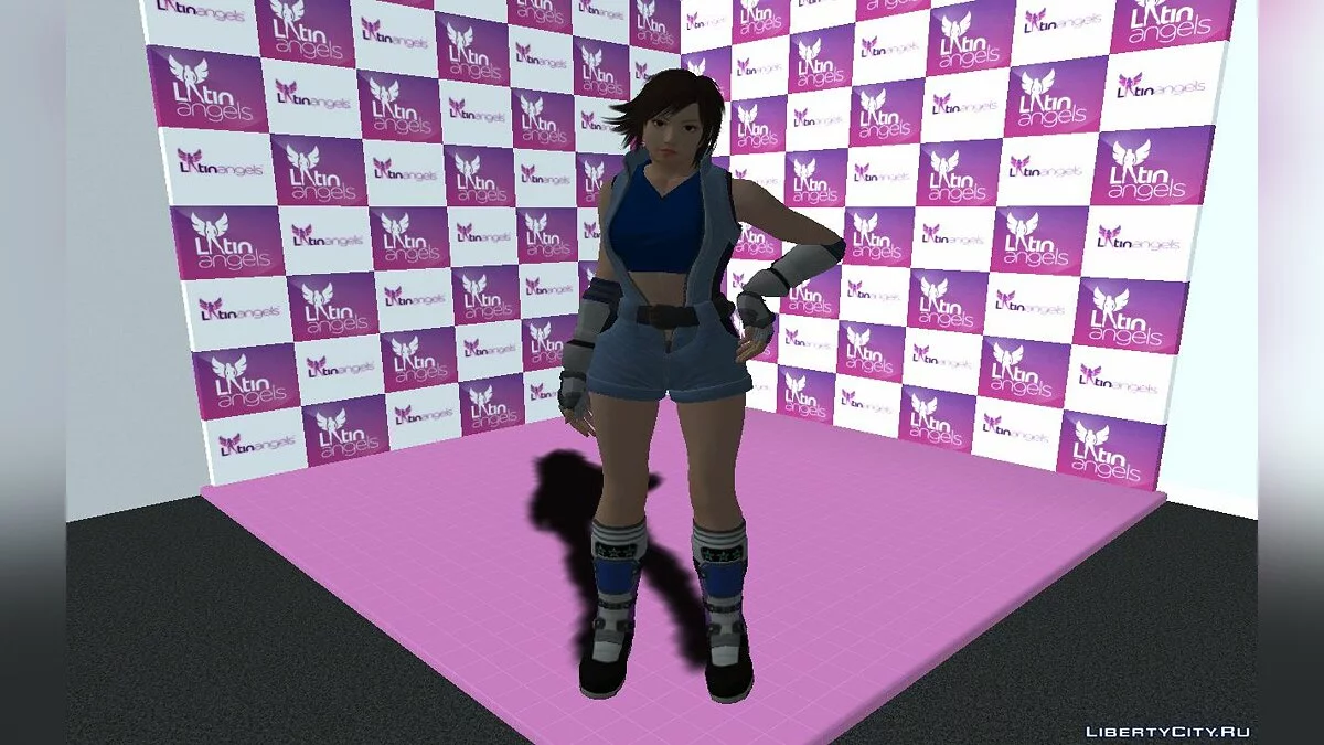 Асука Кадзама из Tekken 7  / GTA San Andreas