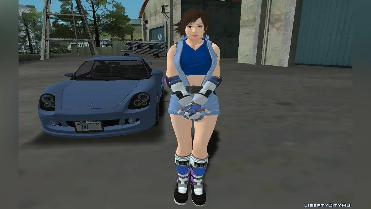 Асука Кадзама из Tekken 7  / GTA San Andreas
