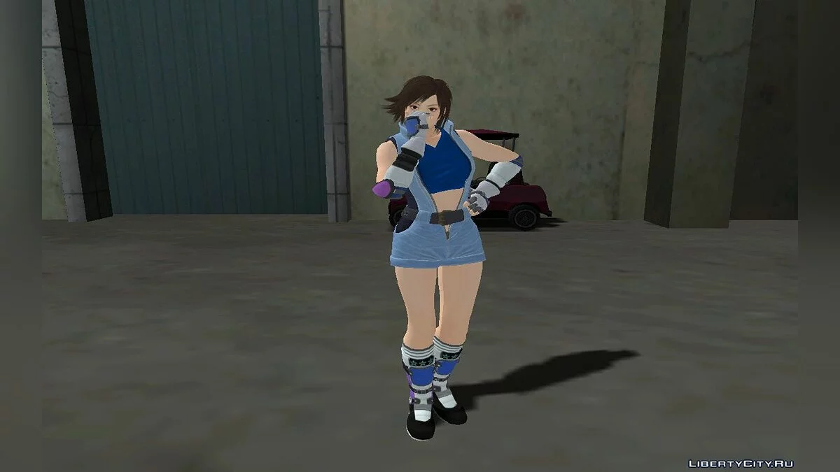 Асука Кадзама из Tekken 7  / GTA San Andreas