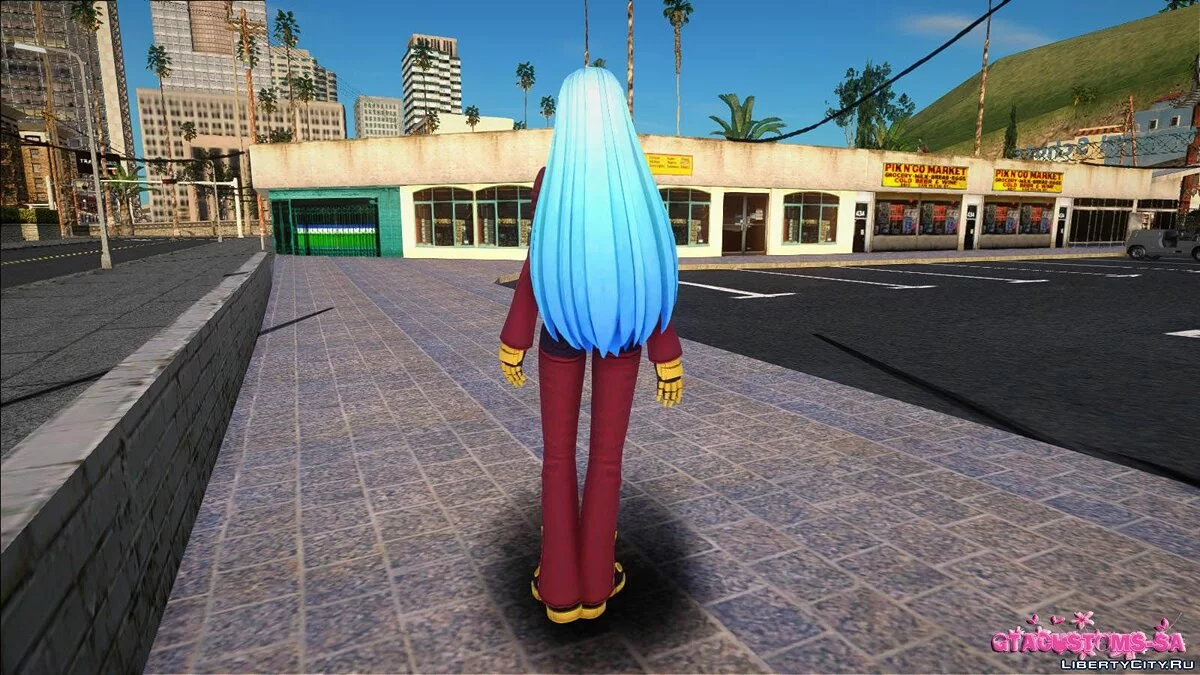 Аврора Кула Даймонд в повседневной одежде / GTA San Andreas