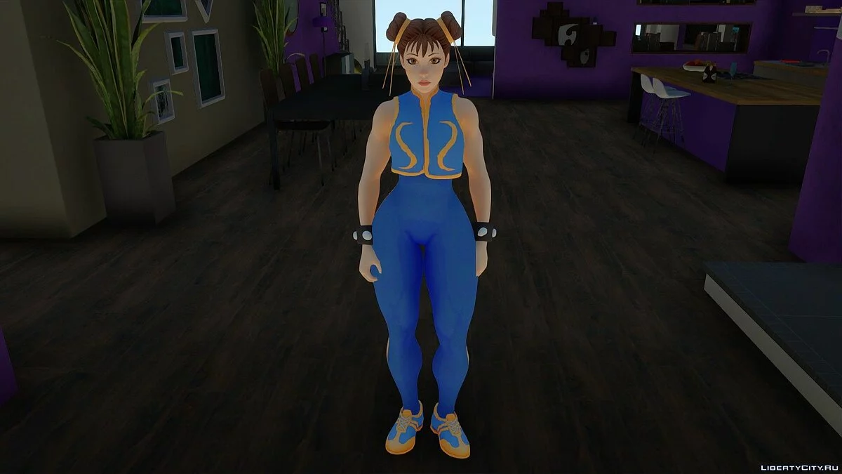 Чун-Ли из Street Fighter / GTA San Andreas