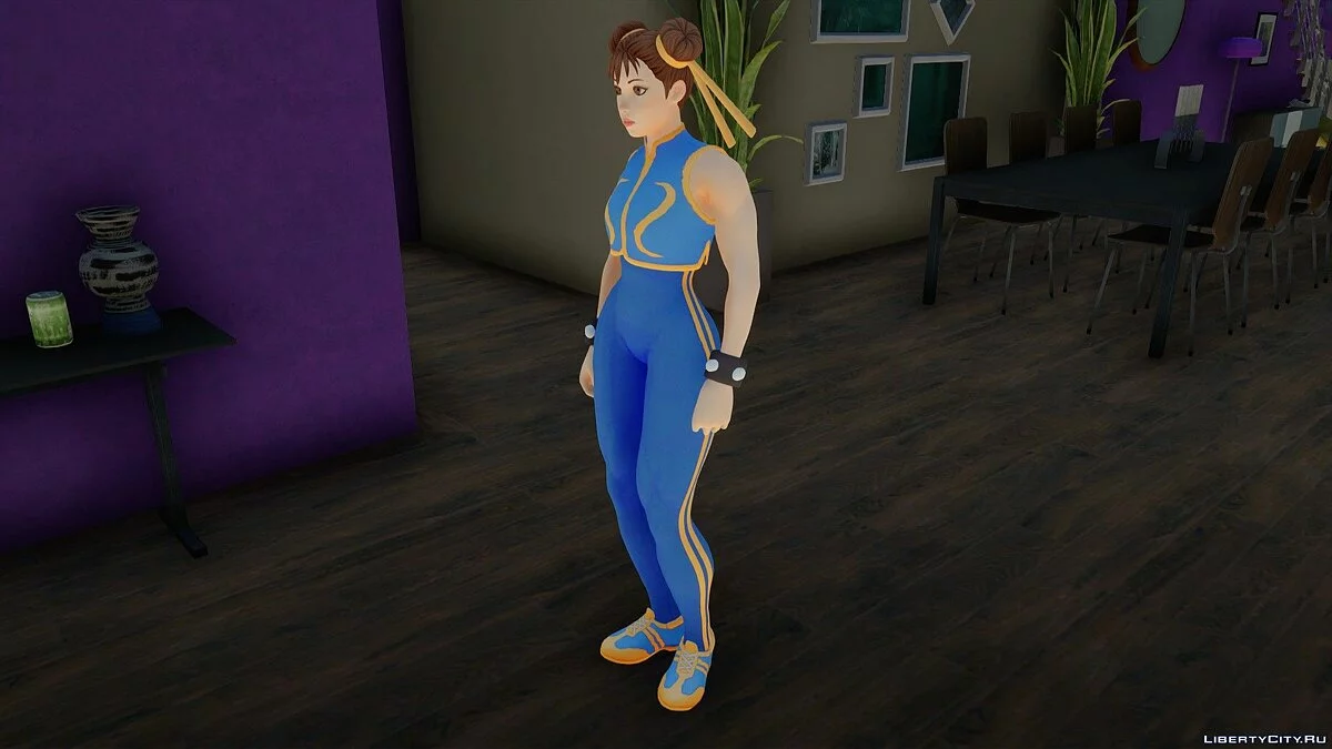 Чун-Ли из Street Fighter / GTA San Andreas