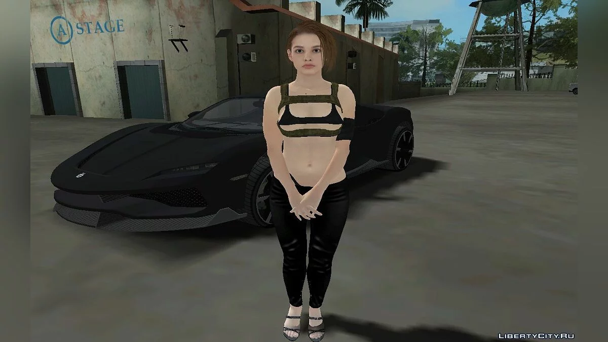 Джилл Валентайн из Resident Evil 3: Remake - Merc Charmer / GTA San Andreas