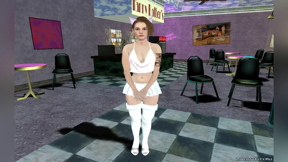 Джилл Валентайн из Resident Evil 3: Remake - Valentime Katz / GTA San Andreas