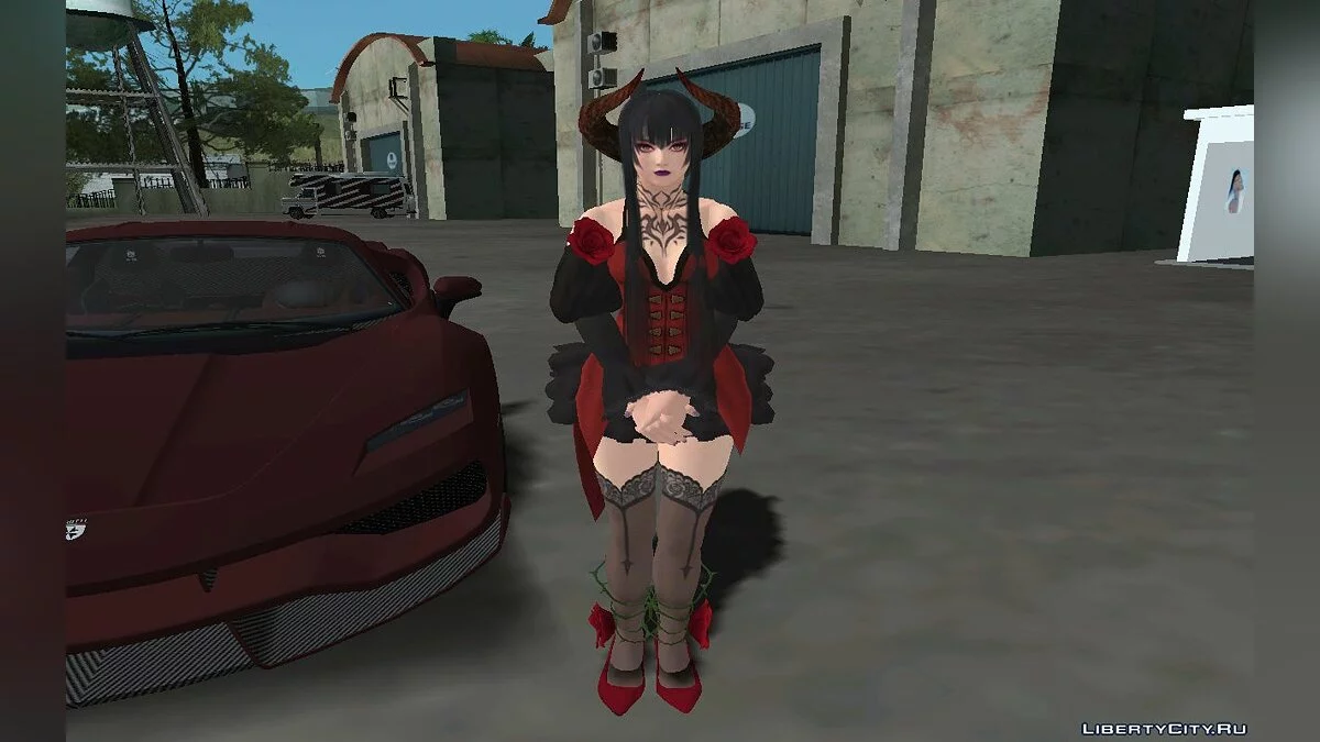 Элиза из Tekken 7 / GTA San Andreas