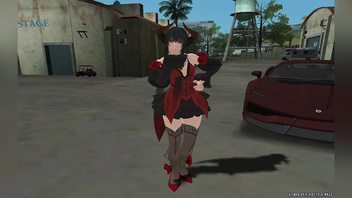 Элиза из Tekken 7 / GTA San Andreas
