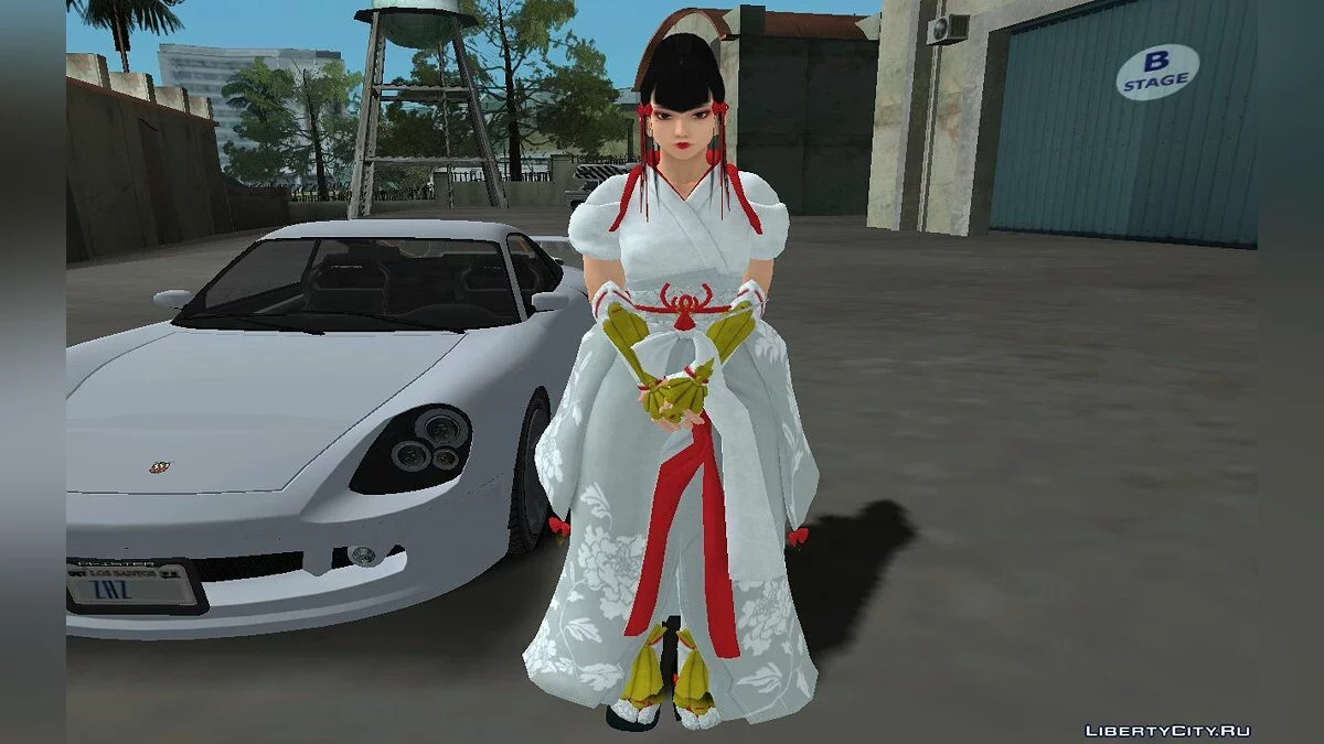 Кадзуми Мисима из Tekken 7 / GTA San Andreas