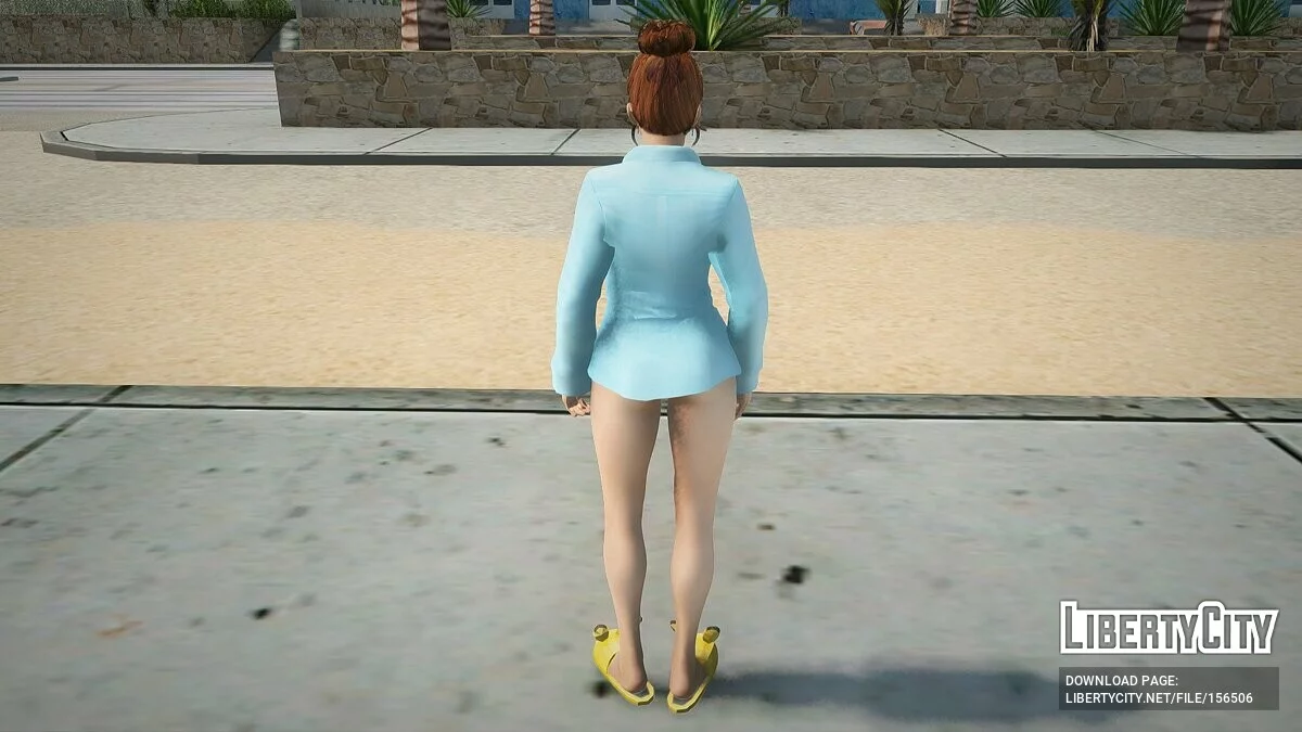 Касуми в домашней одежде / GTA San Andreas