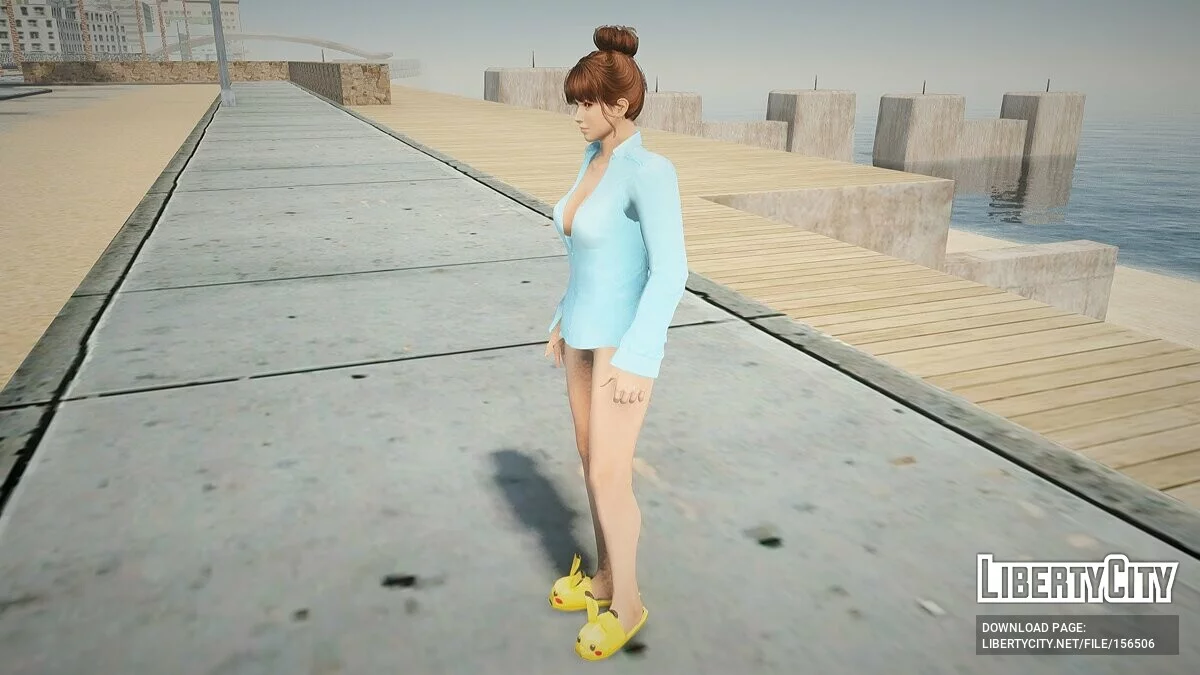 Касуми в домашней одежде / GTA San Andreas