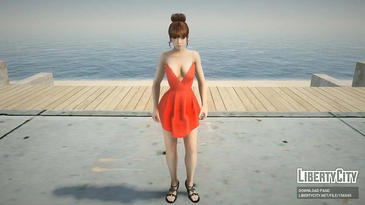 Касуми в повседневной одежде v13 / GTA San Andreas