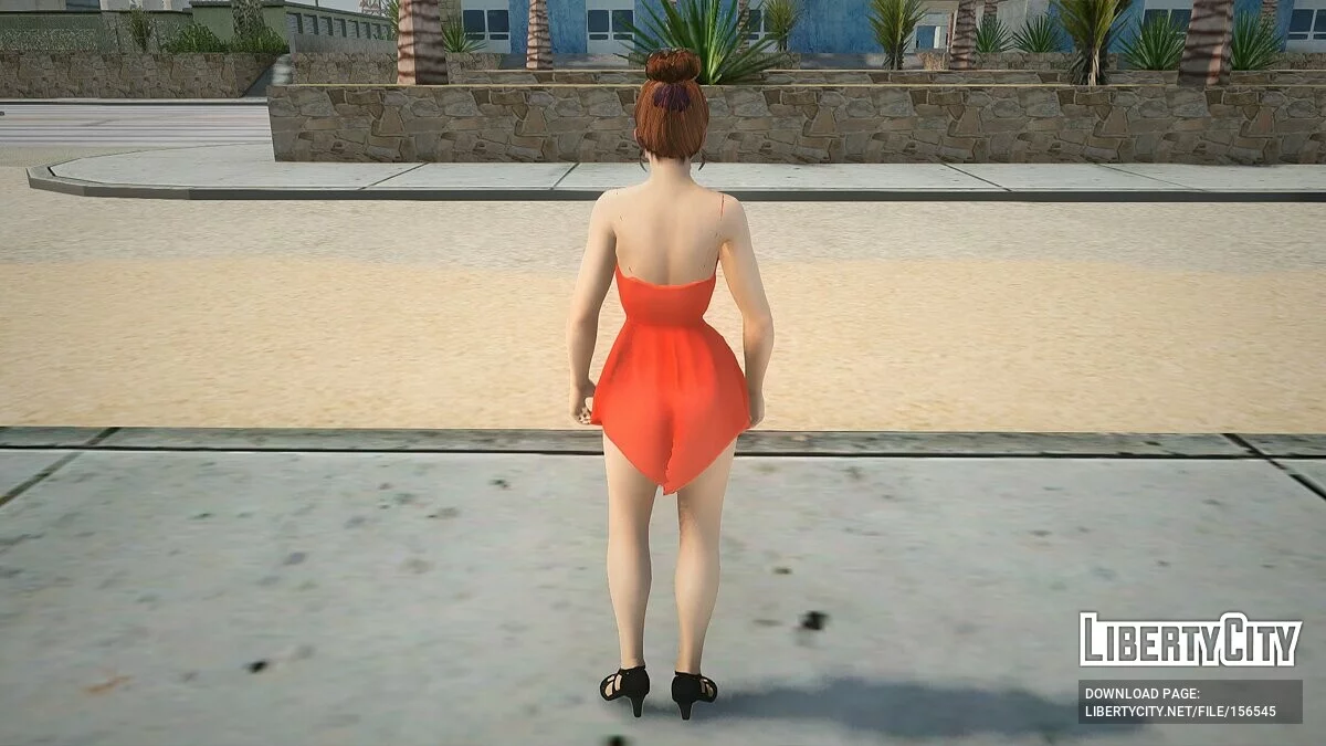 Касуми в повседневной одежде v13 / GTA San Andreas
