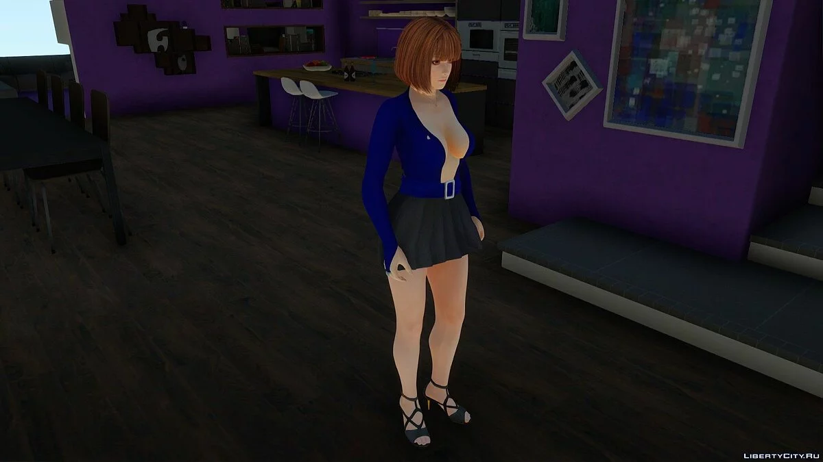 Касуми в повседневной одежде v7 / GTA San Andreas