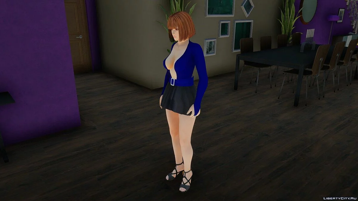 Касуми в повседневной одежде v7 / GTA San Andreas