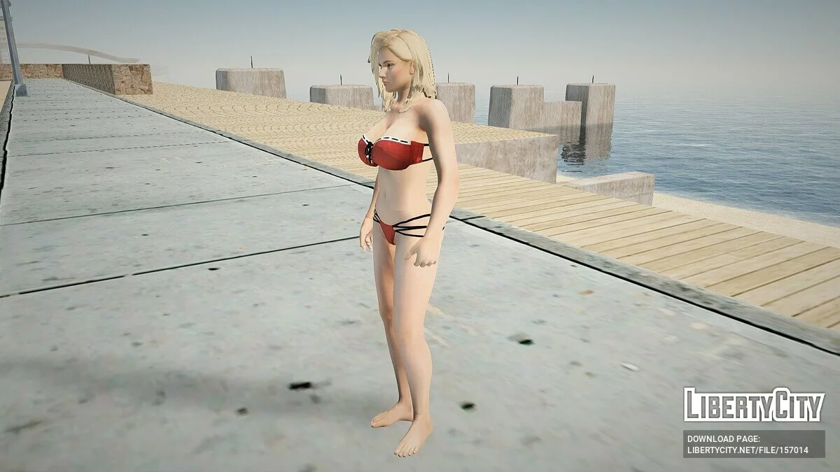 Хелена Дуглас в бикини / GTA San Andreas
