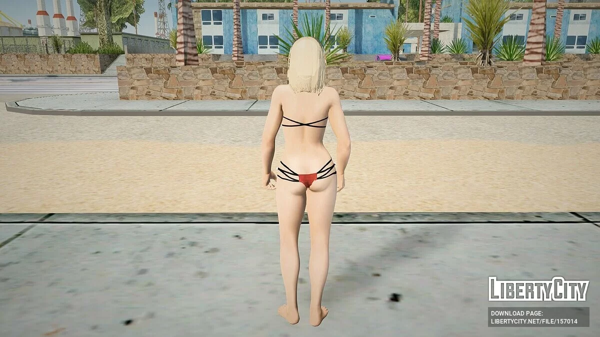 Хелена Дуглас в бикини / GTA San Andreas