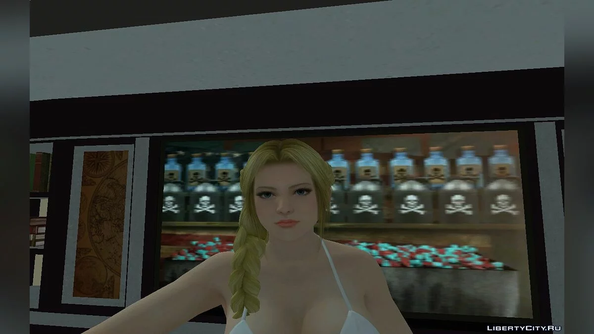 Хелена Дуглас в бикини / GTA San Andreas