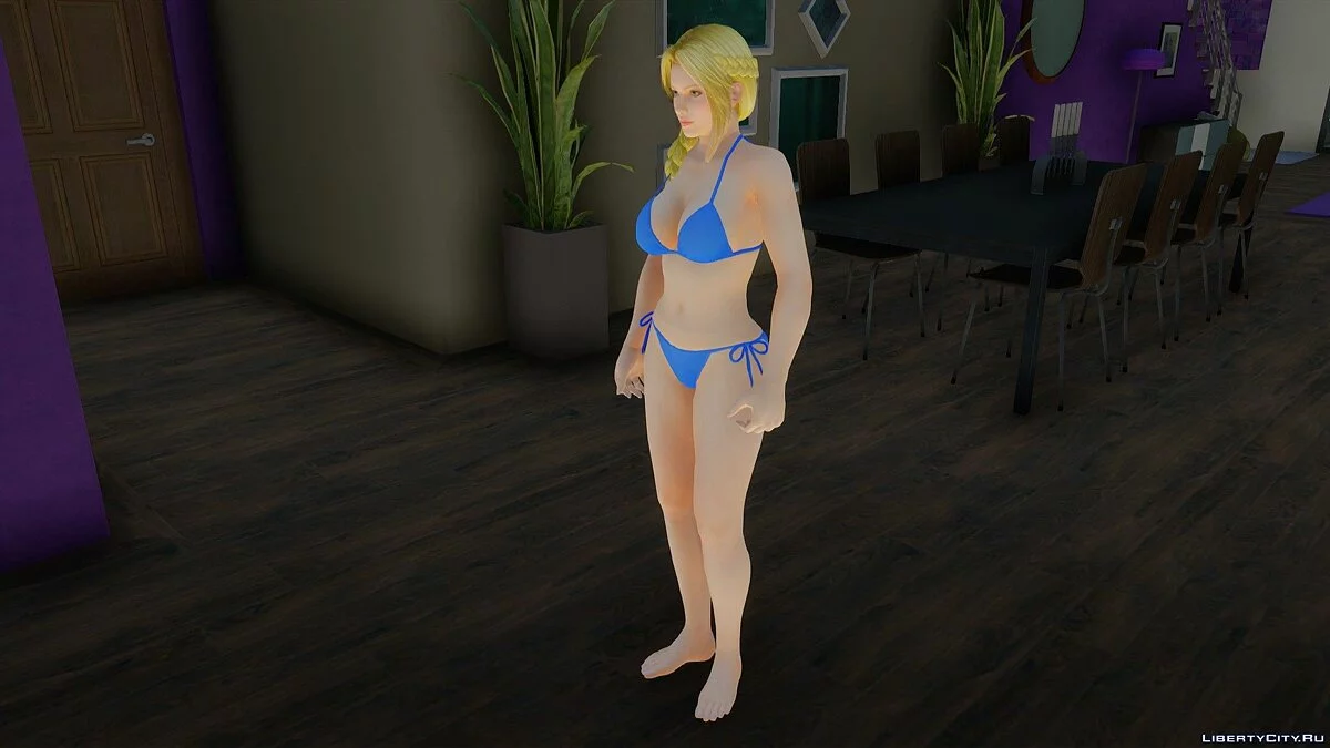 Хелена Дуглас в бикини / GTA San Andreas