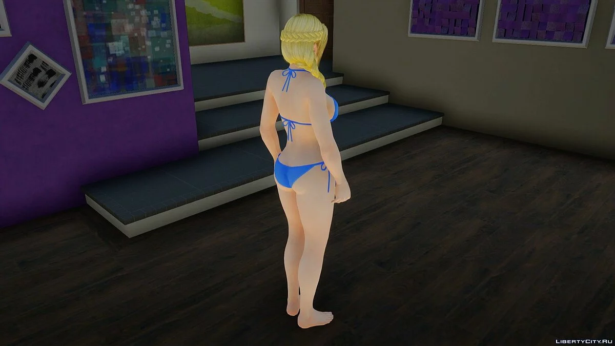 Хелена Дуглас в бикини / GTA San Andreas