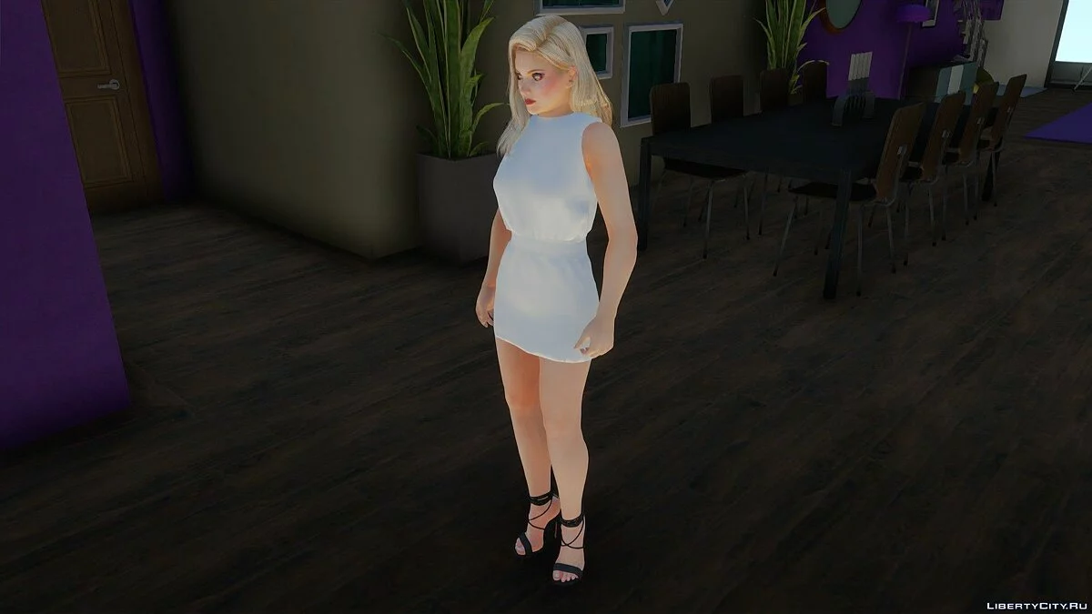 Хелена Дуглас в платье / GTA San Andreas