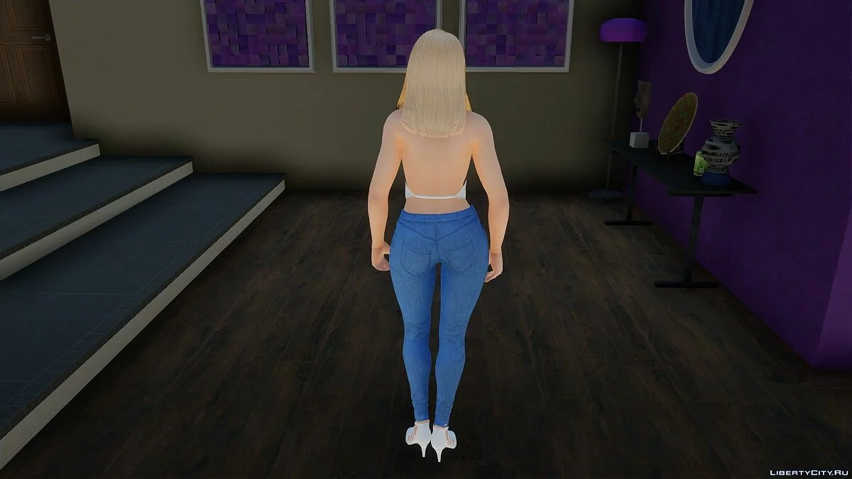 Хелена Дуглас в повседневной одежде v18 / GTA San Andreas