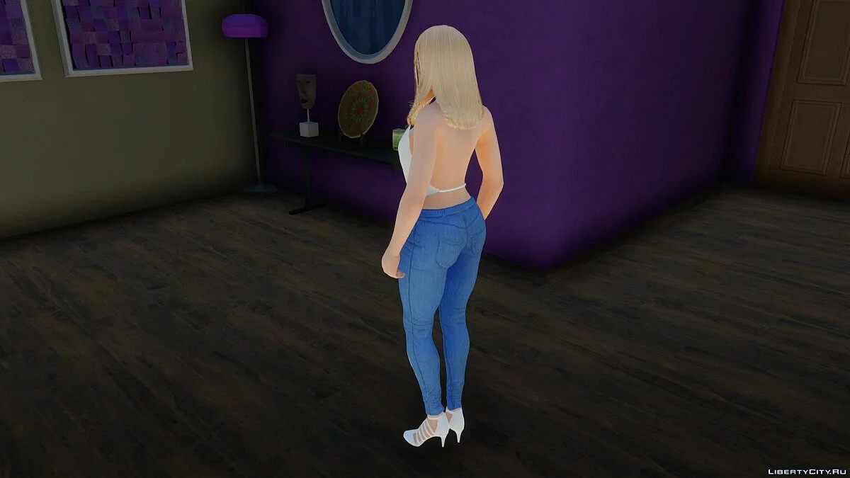 Хелена Дуглас в повседневной одежде v18 / GTA San Andreas