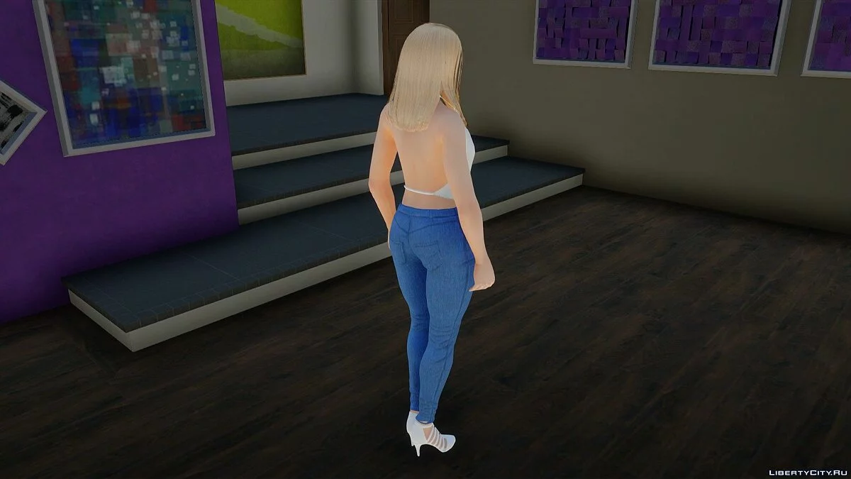 Хелена Дуглас в повседневной одежде v18 / GTA San Andreas