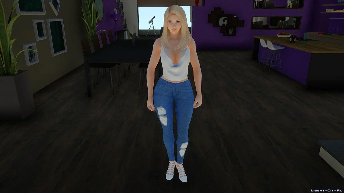 Хелена Дуглас в повседневной одежде v18 / GTA San Andreas